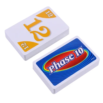 1 Кутия за Карти на ООН Фаза на 10 Игра на Карти, Свободно време И Развлечения Мултиплейър Семейно парти Игра на Карти Предизвикателство Играчки