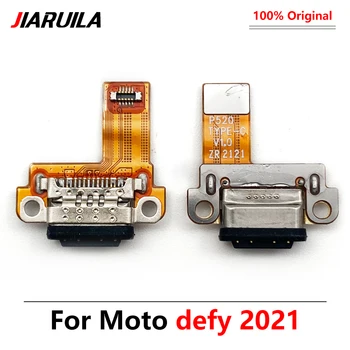 100% Оригинално Зарядно Устройство Flex PCB За Motorola Moto Defy 2021 USB Порт Конектор за Док-Станция За Зареждане на Лента
