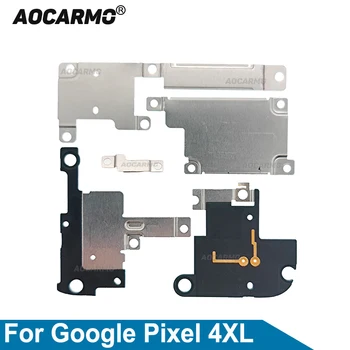 Aocarmo 1 Комплект За Google Pixel 4XL 4 XL дънна Платка Конзола Табела Гъвкав Кабел, Държач Капак Метална, Фиксирана Обтегач Дубликат Част