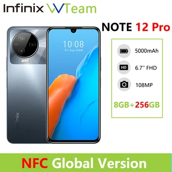 infinix NOTE 12 PRO 4G NFC Смартфон 8 GB 256 GB Процесор Хелио G99 6,7 