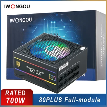 IWONGOU захранване За PC 700 W Пълен Модул DC-DC Вериги на 80 plus 600 W захранване 24pin 12 Atx GAMESD1200 Източник