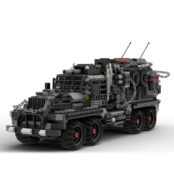 MOC Изоставен Автомобил За Mad Max The War Голям Набор от Градивни Блокове Waste Land of Doom Камион Автомобил Тухли Играчки За Деца Подаръци За Рожден Ден