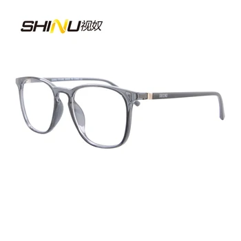 SHINU Ретро Plasitc Очила за Далекогледство Прогресивно Многофокусные Очила За Четене за Четене Видите Близост до Далечни Диоптрийные Унисекс слънчеви Очила