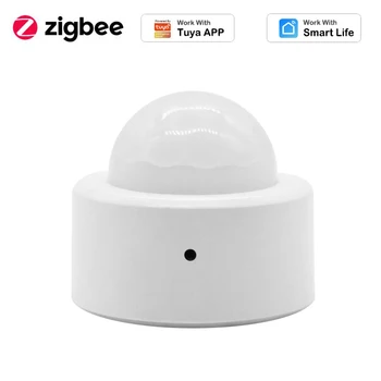 Zigbee 3,0 Сензор за Движение на Човешкото Тяло, За Sasha Smart life APP Безжичен Детектор за Движение на Тялото PIR Автоматизация на дома Откриване По Телефона