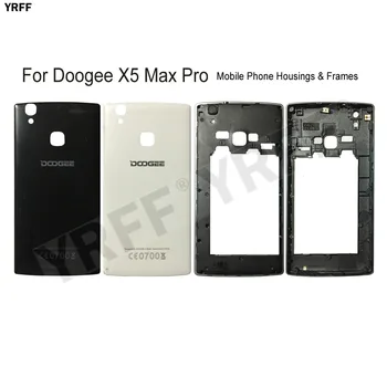 За Doogee X5 Max Pro Задната Част На Кутията На Батерията Задвижваната За Doogee X5 Max Pro Телефон На Корпуса Батерии Рамка Калъф Резервни Части За Ремонт На Мобилни Телефони