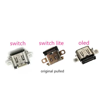 За Nintend Switch Switch Lite/Oled Конзола Порт за Зареждане Конектор конектор Type-C Конектор за Зарядно устройство