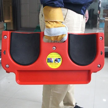 Защитен панел за коленете горещо валцуване с вградени колела от вспененной лозя, платформа за полагане на плочки или винил, защита за ремонт на автомобили Kn