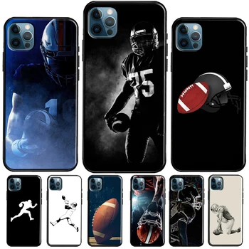 Калъф за американски футбол За iPhone 11 14 Pro Max XS 7 8 Plus SE 2020 X XR Калъф За iPhone 13 Pro Max 12 mini