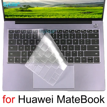 Капак на Клавиатурата за Huawei MateBook D 14 15 16 13S 14Т 16S X Pro 13 E GO B7 B3 B5 Тетрадка Тетрадка Защитник на Кожата Силиконов Калъф 12