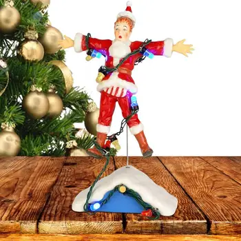 Коледен Вилно Селище 3D Смола Коледна Село За Украса на Дома с Блеснали Griswold Коледна Село Водоустойчив Коледа