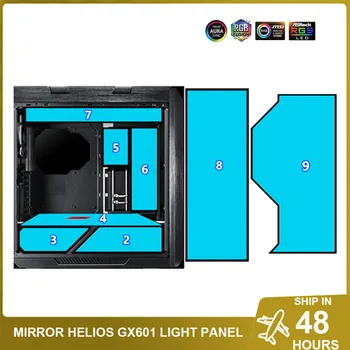 Корпус от ROG Helios GX601 Огледален Панел за осветление за Персонализация на Корпуса на Отделението за Хранене ARGB Светлинна платка ASUS PC Modding AURA SYNC