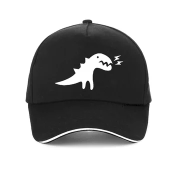 Малък Динозавър Чудовище Карикатура бейзболна шапка на модни Мъжки дамски хип-хоп шапка чудовище динозавър фууй Татко шапка регулируема бейзболна шапка