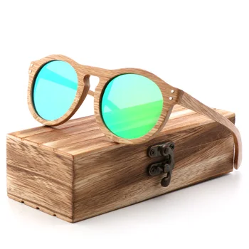 Маркови Дизайнерски дървени Слънчеви Очила Нови мъжки Поляризирани Дървени с Предавателна Ретро Реколта Очила с UV400 ocularia solaria Gafas de sol