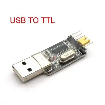 Модул CH340 USB към TTL Актуализация CH340G Изтегляне на малка табела с телена четка Заплащане на микроконтролера STC USB към сериен