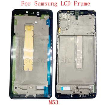 Оригиналната Средната Рамка на Корпуса на LCD Панела Bezel Плоча Панел За Samsung M53 M52 M33 M23 Телефон Метална LCD Рамка на резервни Части За Ремонт на