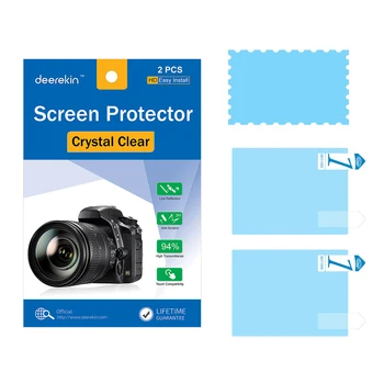 2x Защитно Фолио за LCD екрана Deerekin за Panasonic Lumix GH6 DC-GH5 DC-FZ82 / DC GH5II GH5s FZ80 FZ82 Камера