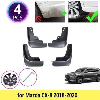 4 БР. за Mazda CX-8 CX8 CX 8 2018 2019 2020 Калници Калници Калници Калници Предното и Задното Колело на Автомобилни Аксесоари
