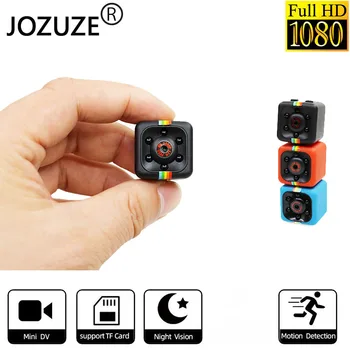 JOZUZE sq11 Мини Камера HD 1080P Камера за Нощно Виждане С Откриване на Движение DVR Микро Камера Спорт DV Видео Ултра Малка Камера SQ11