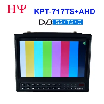 KPT-717ST + AHD DVB-S2 на DVB-T/T2, DVB-C Комбиниран тест камера за видеонаблюдение DVB-T/T2, DVB-C Разход на сателитен Търсещия метър по-добре satlink st-5150