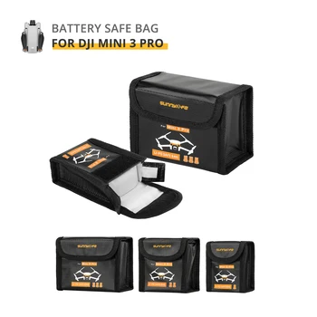 LiPo Батерия Безопасна Чанта За DJI MINI Pro 3 Взрывозащищенная Защитна Чанта Калъф За Съхранение на Батерията За DJI MINI 3 Аксесоари За летателни апарати