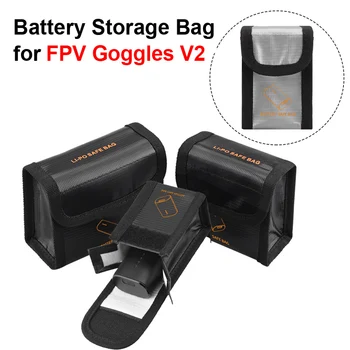 Lipo Батерия Чанта за Съхранение на DJI Avata/FPV Combo Точки V2 Батерии Взривозащитени Защитни Чанта Протектор Аксесоари