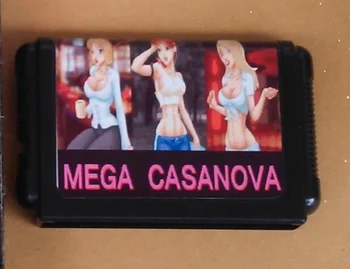 Mega Casanova v.1.3 за 16-битова игра на карти Sega Mega Drive / Genesis system