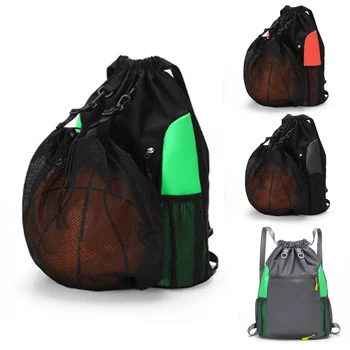 Баскетболно чанта Баскетболно Чанта За спорт футбол Волейбол футболни Раници С Подвижни Отделения За топка Баскетбол