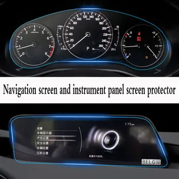 За Mazda 3 8,8 Инча 2019 2020 2021 GPS Навигация закалено стъкло екран защитно фолио от PET таблото защитно фолио