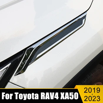 За Toyota RAV4 XA50 2019 2020 2021 2022 2023 RAV 4 Хибриден ABS Авто Лист Тампон Върху Хрилете на Акула Покриване на Етикети Аксесоари