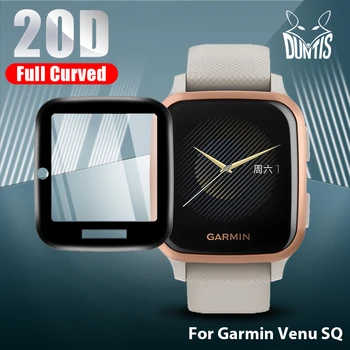 Защитно фолио с извит край 20D За музикални смарт часовници на Garmin Venu ПЛ със защита от надраскване, Мека Защитно фолио за екрана Venu SQ (Не стъклени)