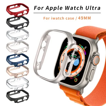 Калъф Apple Watch За Apple Watch Ultra 49 мм, Твърд Защитен Калъф за вашия КОМПЮТЪР с куха Рамка Броня за iwatch 8 Pro / Ultra