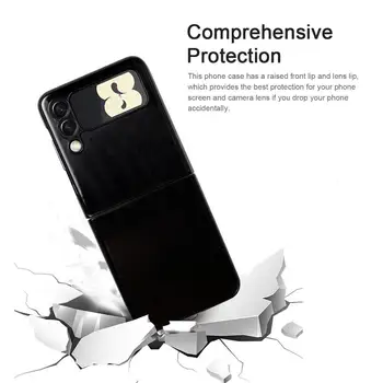 Калъф за телефон Galaxy Z Flip 3 с Амортизирующими ъгли, защитен Калъф, Ултра-Практичен Калъф за Samsung Galaxy Z Flip 3 5G
