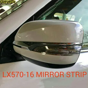 Нова Популярна Хромирани Странични Тампон Върху Огледалото за Обратно виждане С Подплата За Lexus LX570 GX460 Аксесоари, резервни Части