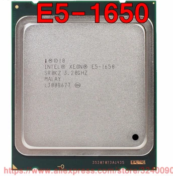 Процесор Intel Xeon ПРОЦЕСОРА E5-1650 SR0KZ 3,20 Ghz 6-Ядрени 12M LGA2011 E5 1650 процесор Безплатна доставка бърза доставка