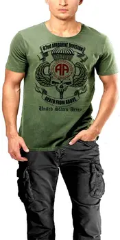 Тениска 82-ра въздушнодесантна дивизия на армията на САЩ, All American Death From Above Военна