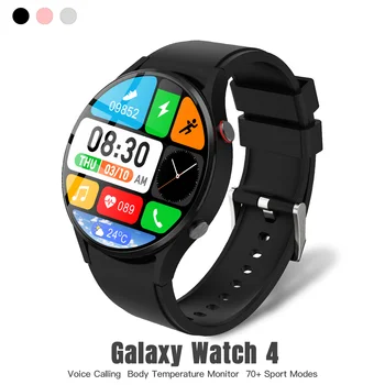 Умни Часовници Мъжки IPS Дисплей Voice Монитор Здравето Потребителски Циферблат 70 + Спортни Режими Водоустойчив Умни Часовници За Galaxy Watch 4