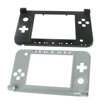 Черен, Бял на Цвят Корпус във формата На Миди Калъф Добро Качество във формата На Миди Замяна За 3DS XL 3DSXL Средната Рамка Замени K1KF